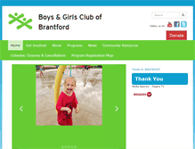 Tablet Screenshot of bgcbrant.ca